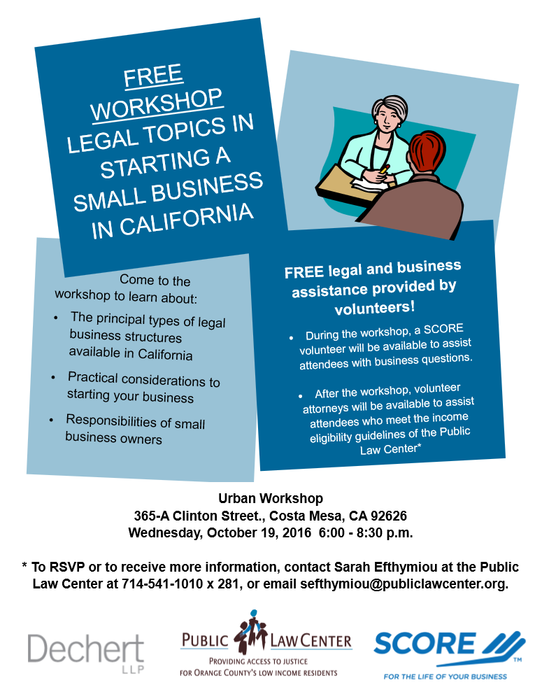 Free Small Business Workshop!