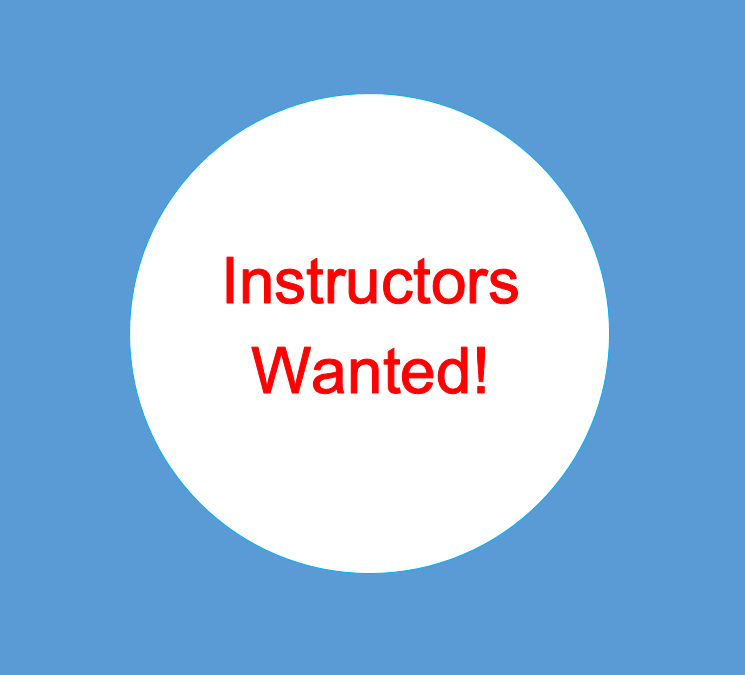 Instructors Wanted!